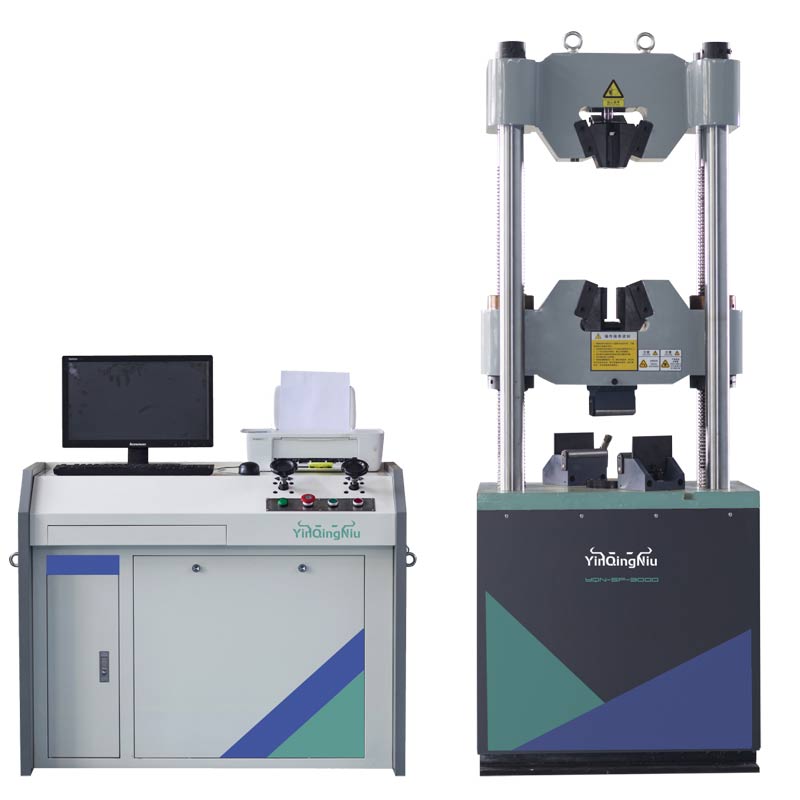 100KN微机屏显两立柱拉力试验机 100KN微机屏显两立柱拉力试验机